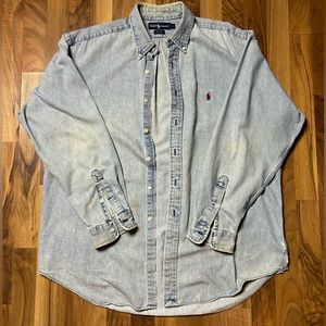Vintage Ralph Lauren Jean dress shirt
